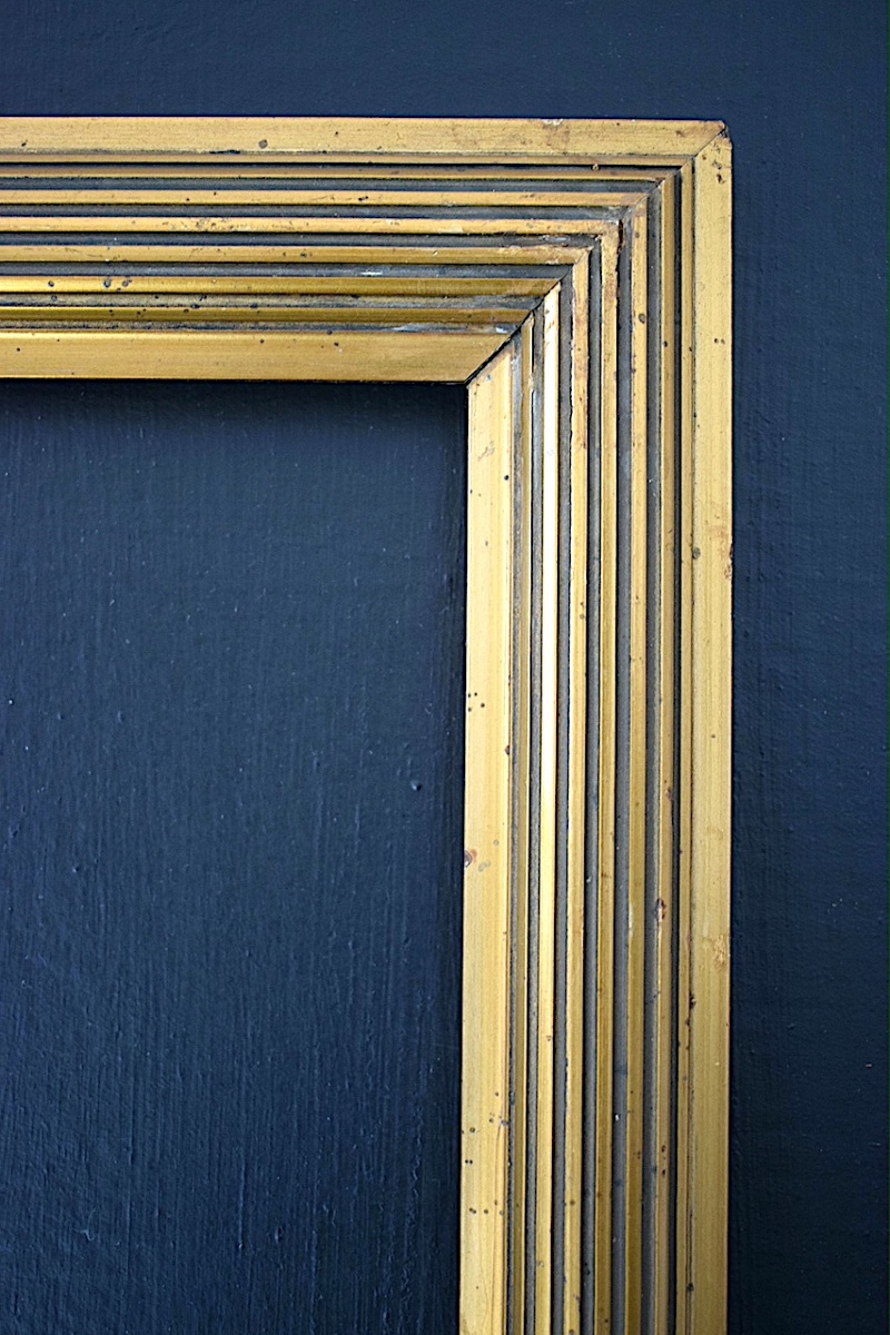 CADRE dit style Degas doré  Feuillure 33 x 26 cm  FRAME Ref C1297-photo-1