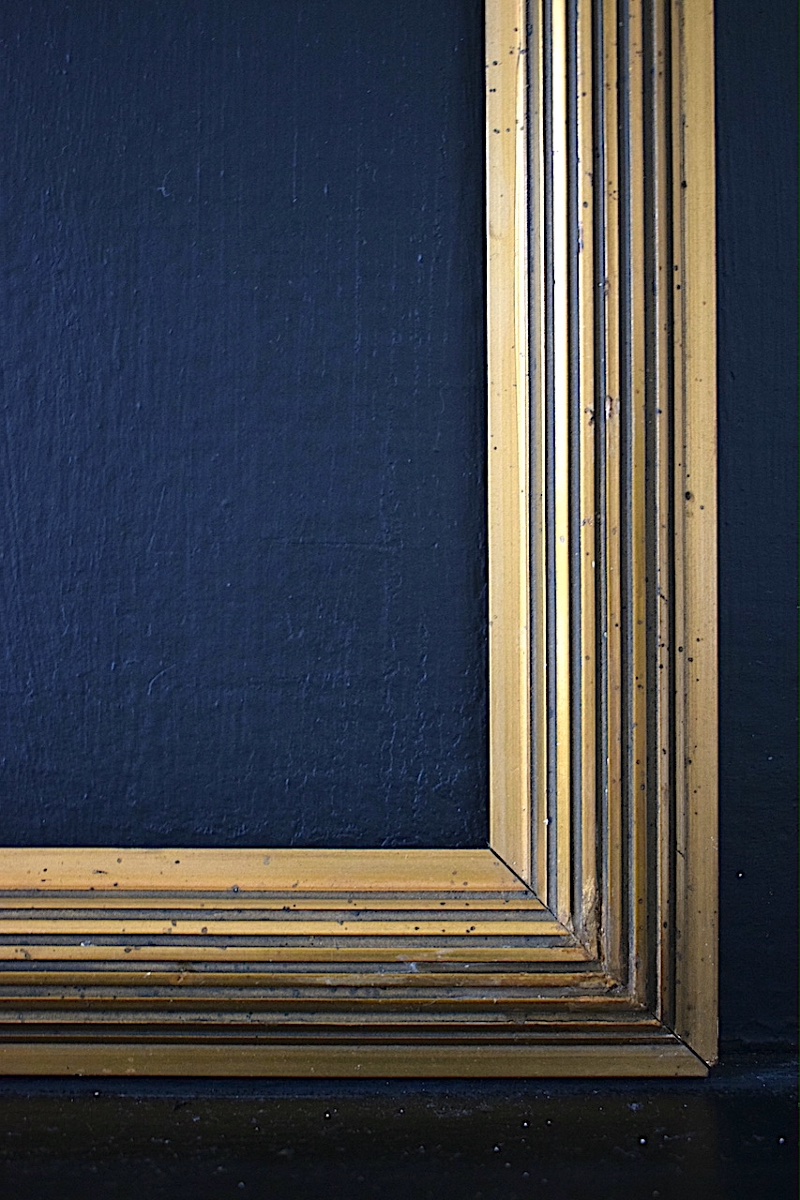 CADRE dit style Degas doré  Feuillure 33 x 26 cm  FRAME Ref C1297-photo-2