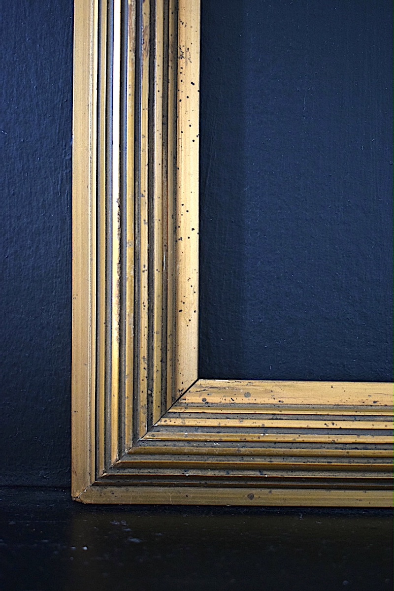 CADRE dit style Degas doré  Feuillure 33 x 26 cm  FRAME Ref C1297-photo-4