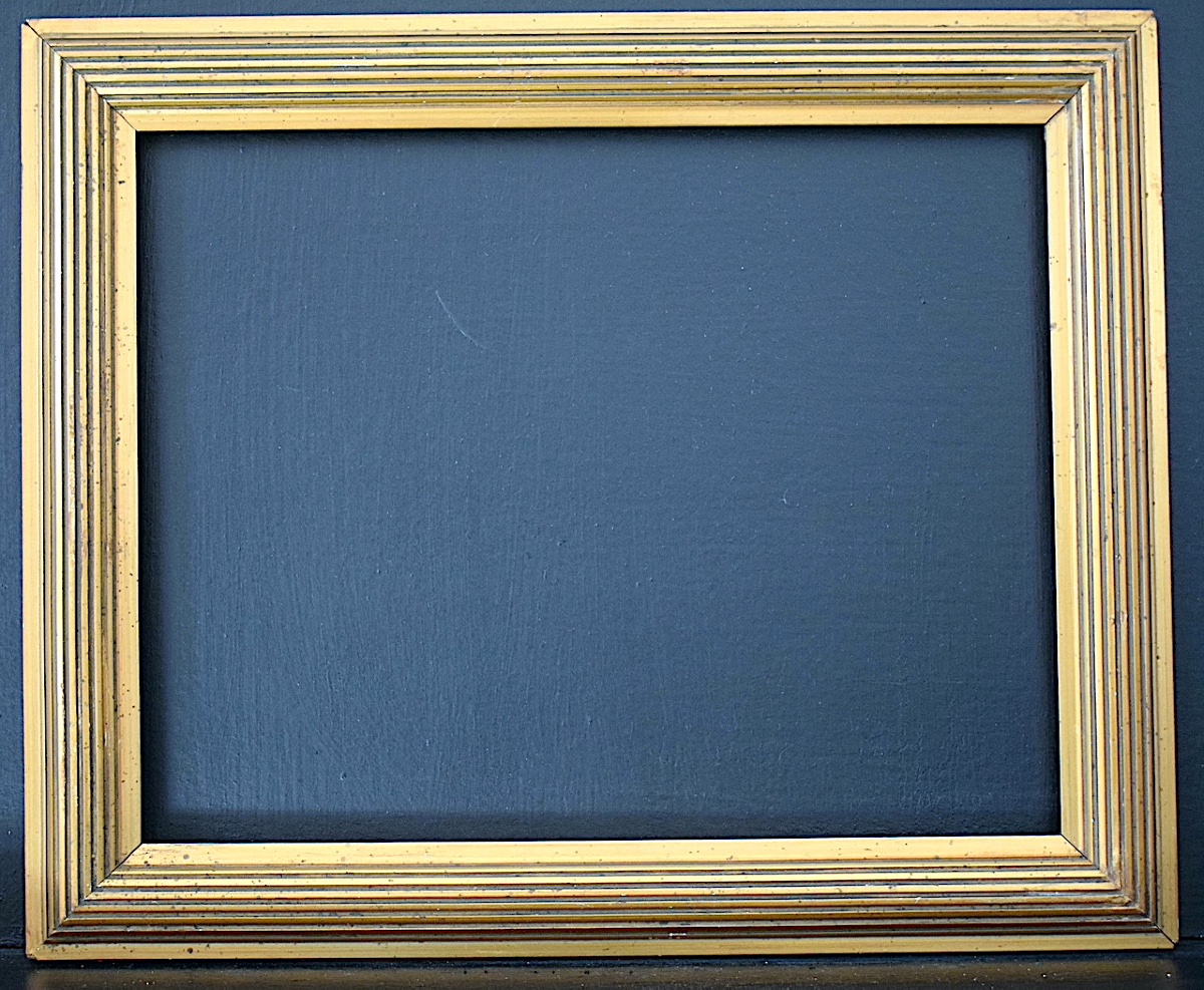 CADRE dit style Degas doré  Feuillure 33 x 26 cm  FRAME Ref C1297-photo-5