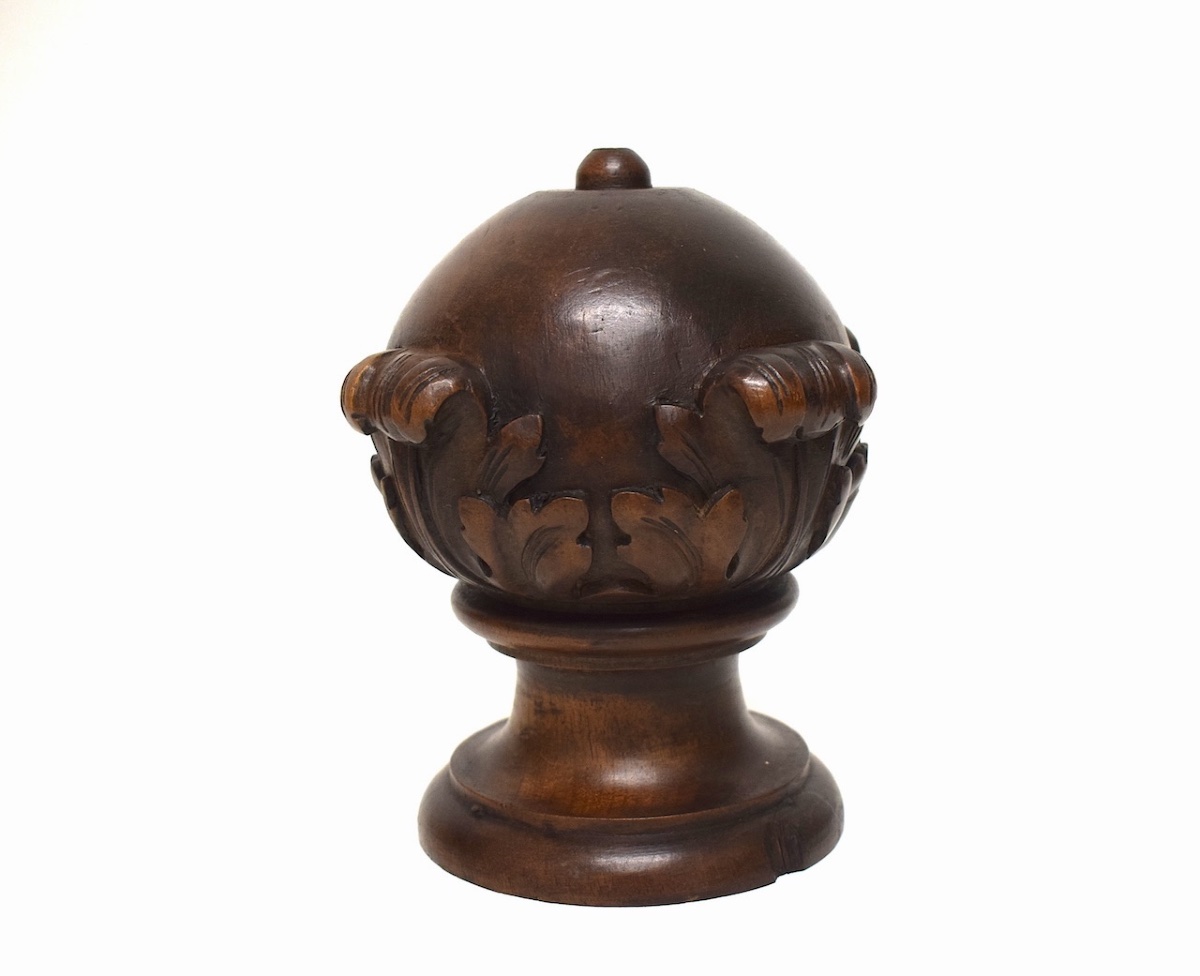 19th-century Neo-renaissance Carved Wooden Staircase Baluster, Ref. 1227 -photo-3