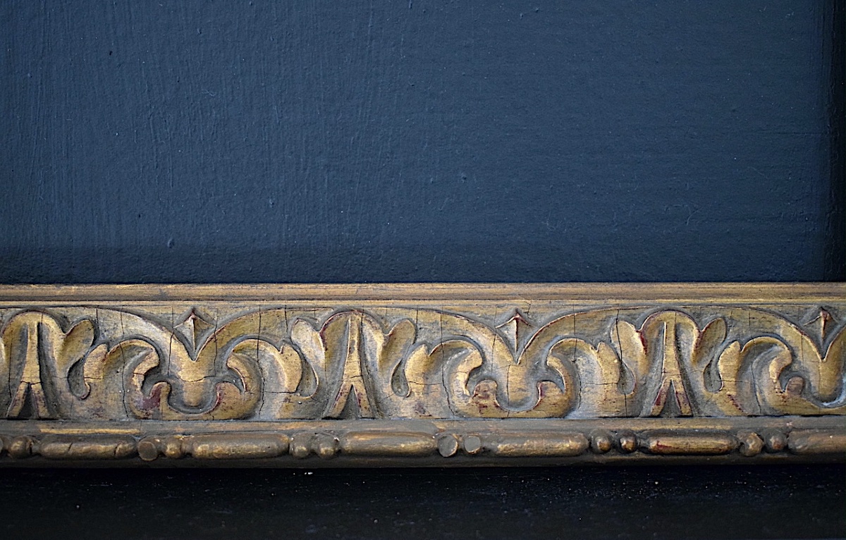 CADRE fin XIX ème Art nouveau doré  Feuillure 30 x 22,5 cm  FRAME Ref C1298-photo-3