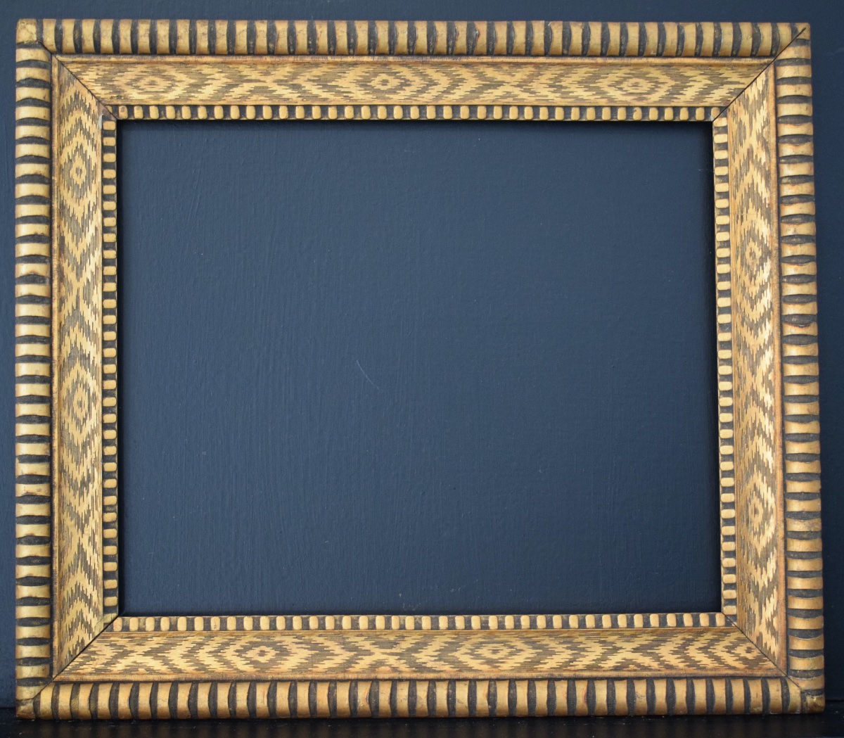 CADRE Art déco doré  Feuillure 41 x 33 cm  format 6F pour tableau FRAME Ref C1302-photo-5