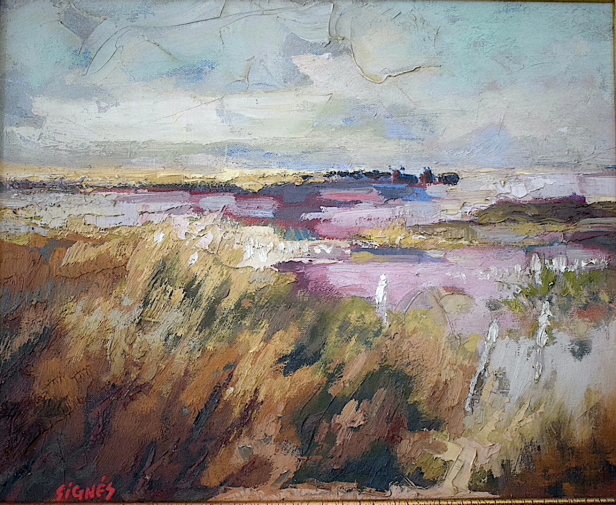 Robert Signés, "landscape Of The Camargue, Provence" Rt1490-photo-2
