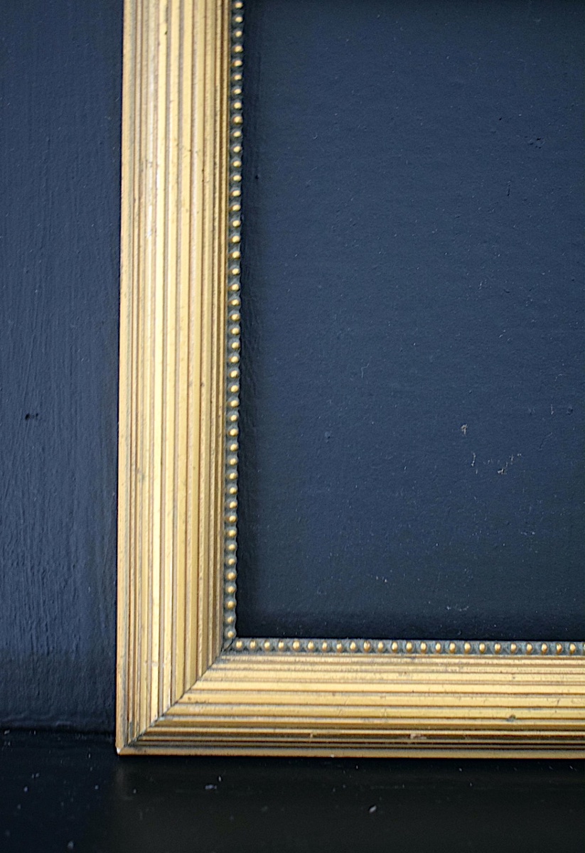 "degas" Frame, Early 20th Century, 27 X 16 Cm Gilded Frame For A 3m Painting, Ref. C1303-photo-4