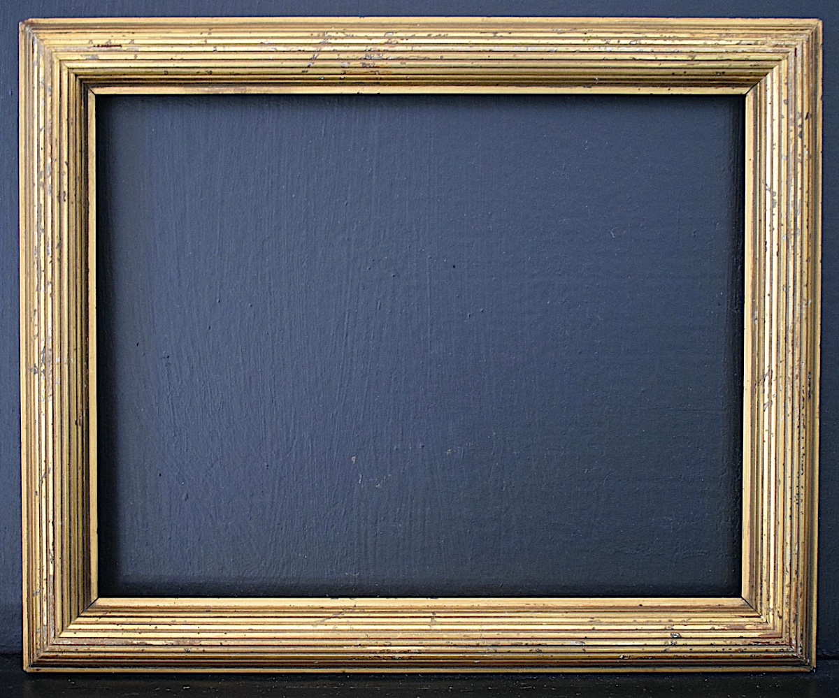 Frame, Known As "degas," Early 20th Century, Gilded, 24 X 19 Cm  Frame Ref. C1304