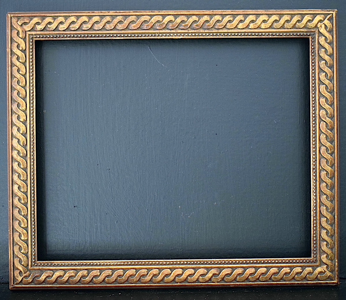 CADRE doré début XX ème Feuillure 27 x 22 cm format  tableau 3F FRAME Ref C1305-photo-5