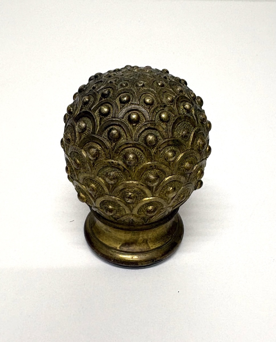 Staircase Knob Or Ball, Gilded Bronze, 19th-century Renaissance Style, Ref. 1188-photo-2