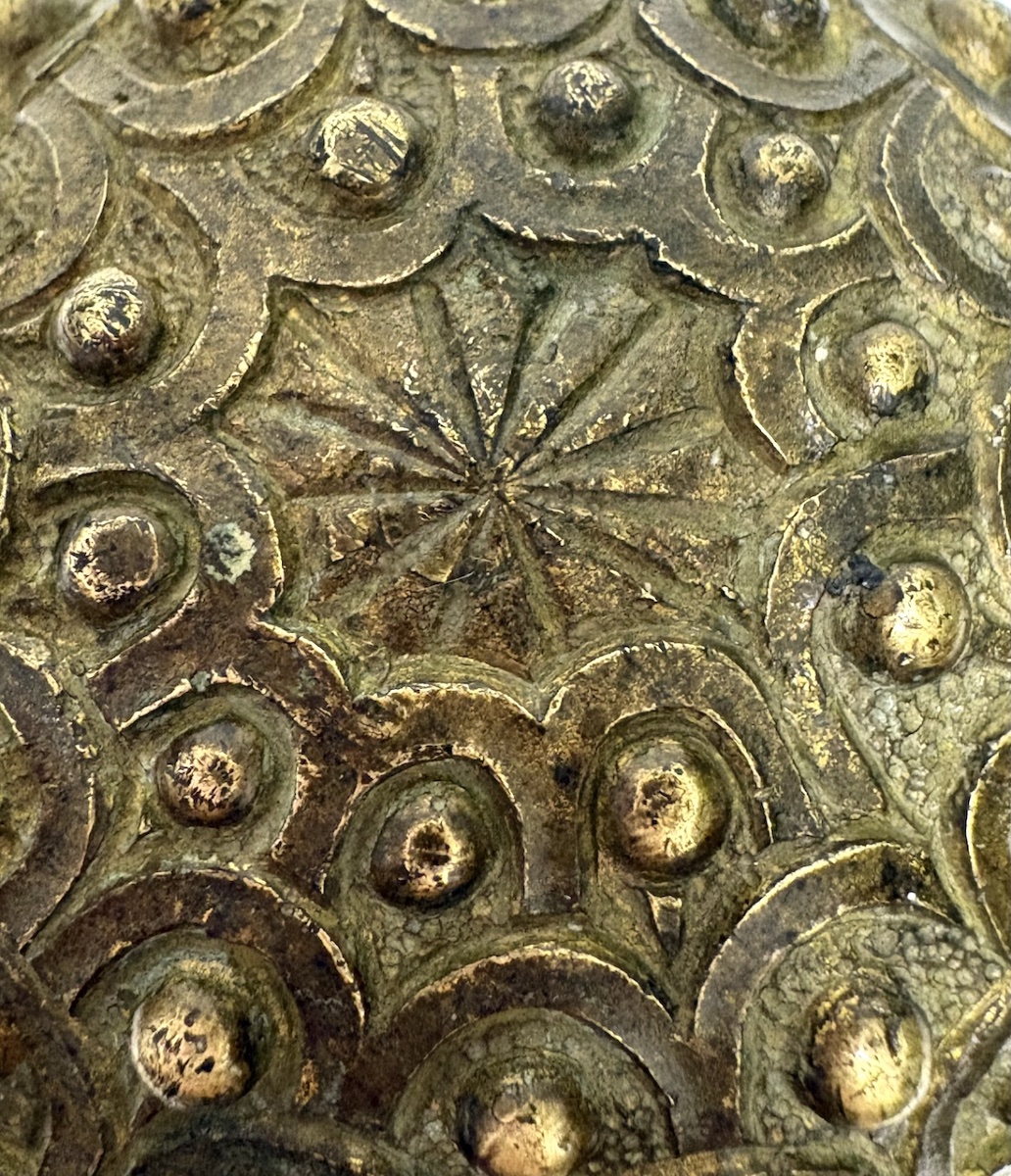 Staircase Knob Or Ball, Gilded Bronze, 19th-century Renaissance Style, Ref. 1188-photo-1