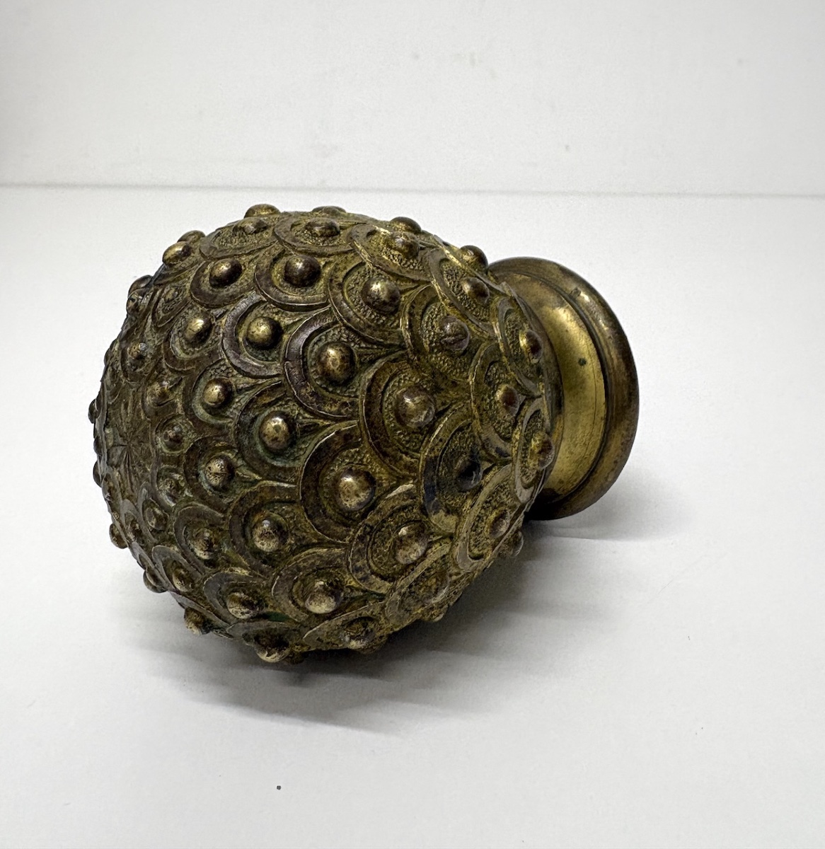 Staircase Knob Or Ball, Gilded Bronze, 19th-century Renaissance Style, Ref. 1188-photo-4