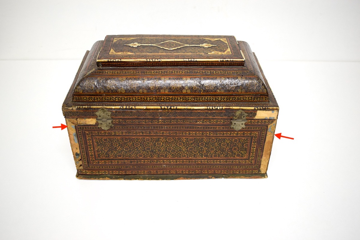 Persian Khatam Kari Inlay And Lacquer Box Set, Orientalist Style, Ref. 1189-photo-4