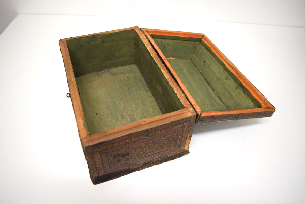 Persian Khatam Kari Inlay And Lacquer Box Set, Orientalist Style, Ref. 1189-photo-5