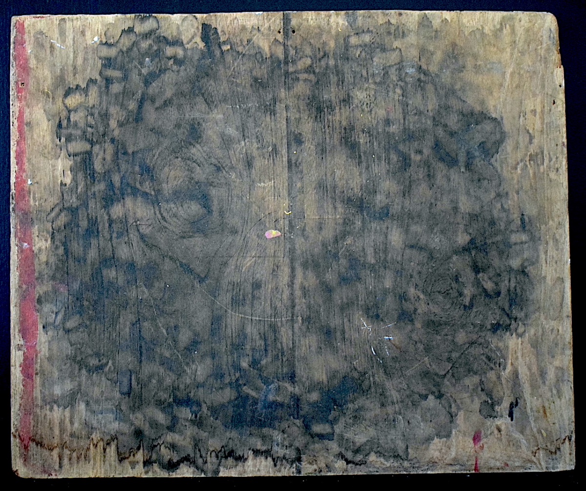 Unsigned Abstract, 1950s–1960s, Art Informel, Mixed Media, Rt1494-photo-5