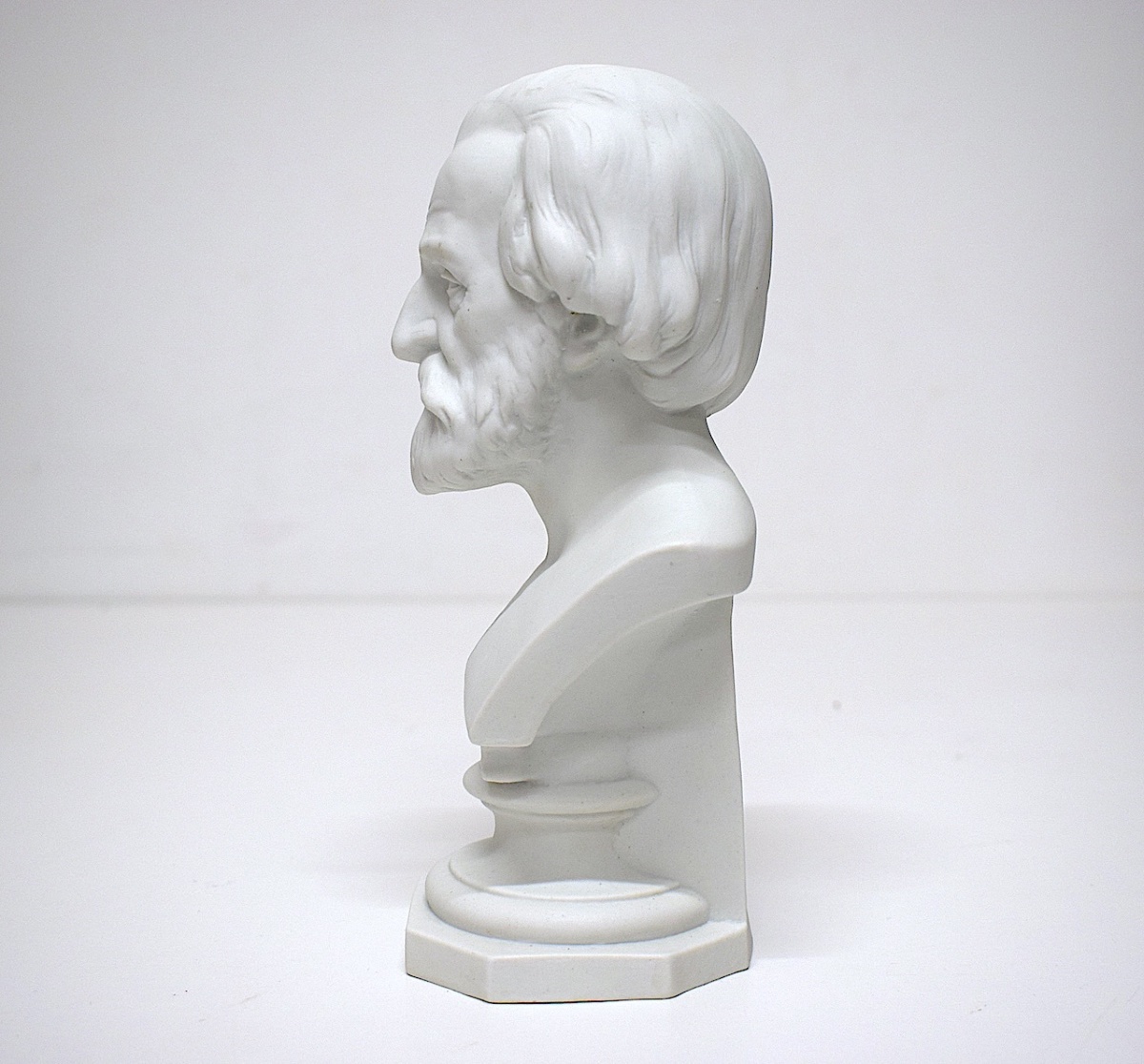 Buste En Biscuit De Giuseppe Verdi Manufacture&nbsp;scheibe-Alsbach Musique Ref1201-photo-3