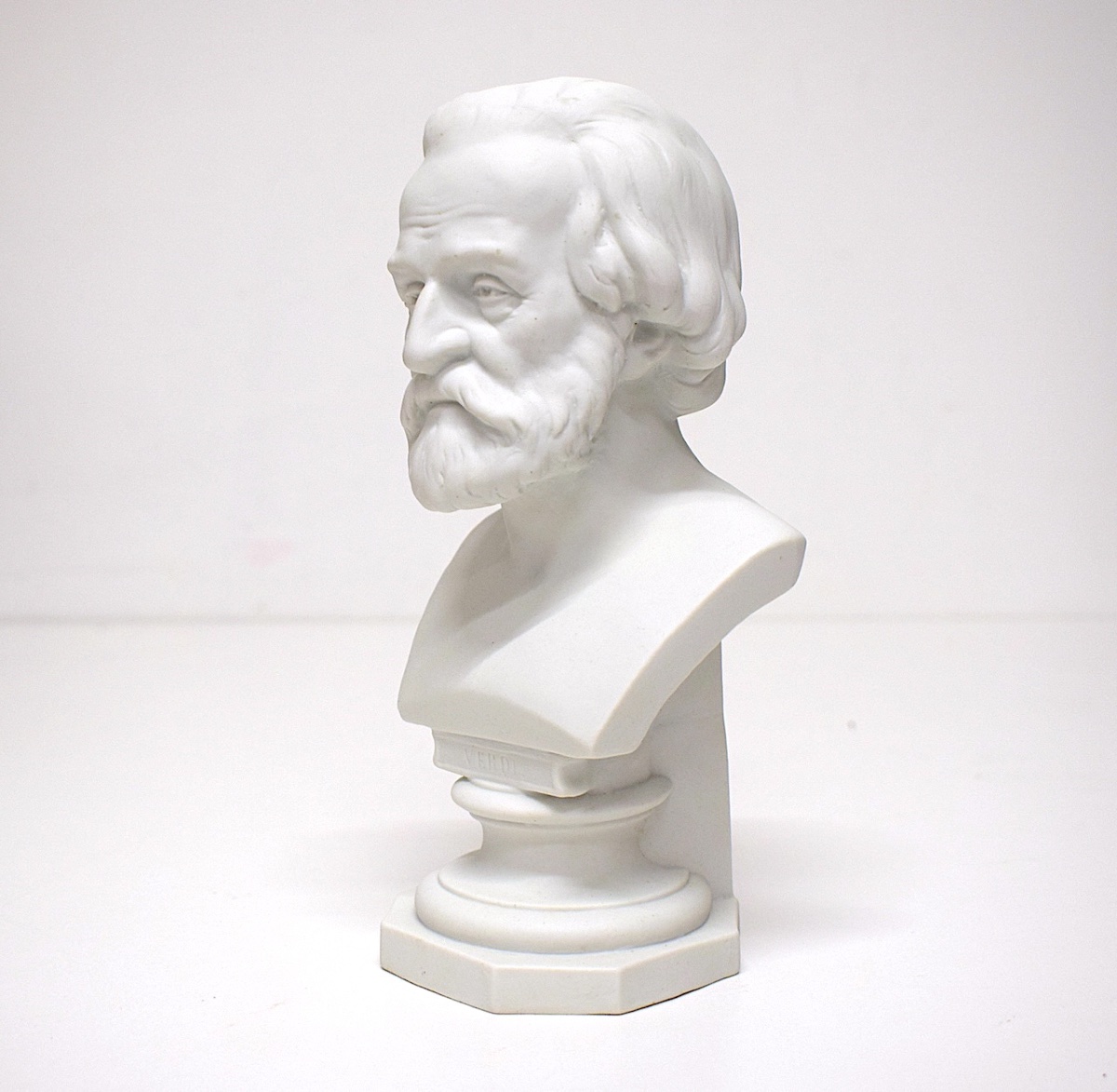 Buste En Biscuit De Giuseppe Verdi Manufacture&nbsp;scheibe-Alsbach Musique Ref1201-photo-1
