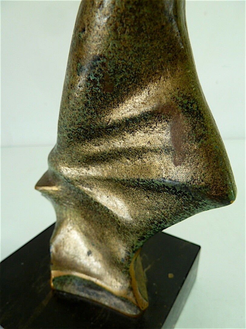 Sculpture  de Femme Art Moderne Bronze Marbre Robert Seguineau  XX 20thREF103-photo-5