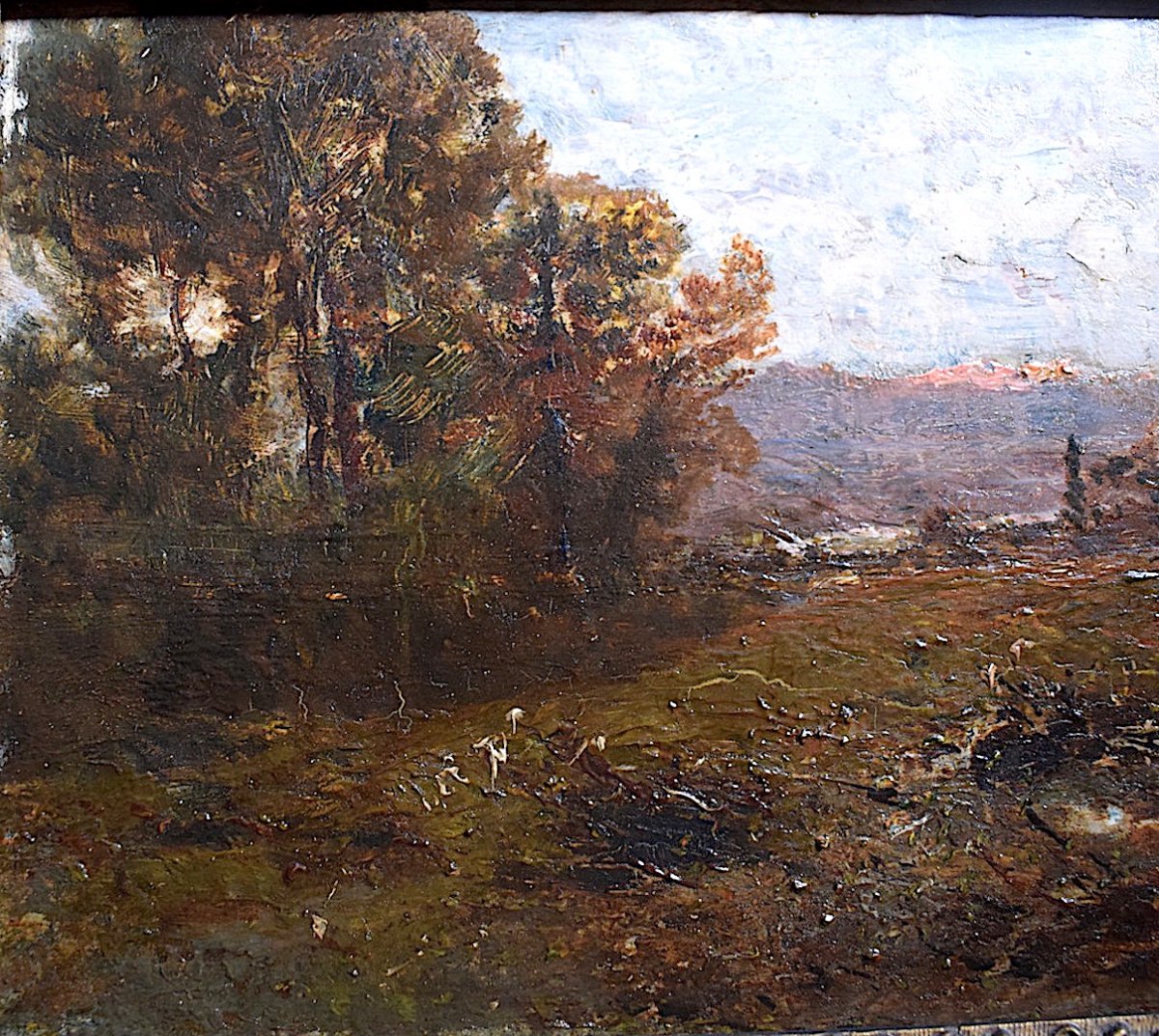 Giacinto Corsi Di Bosnasco Italian Italy Impressionist Landscape XIX Rt89-photo-3