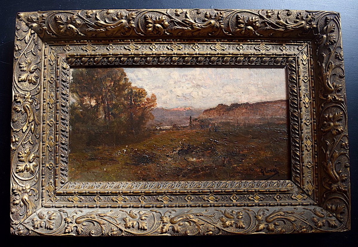 Giacinto Corsi Di Bosnasco Italian Italy Impressionist Landscape XIX Rt89