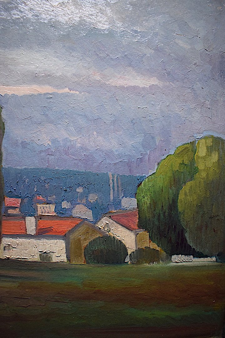 Challulau Marcel Henri Emile Provençal Landscape Hérault Provence Impressionniste XX Rt127-photo-2
