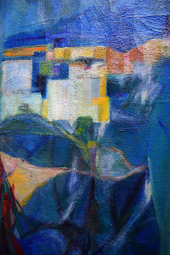 André Chaix Abstract Cubist Landscape Lyon Ecole Lyonnaise Sanzisme XX Rt137 -photo-1