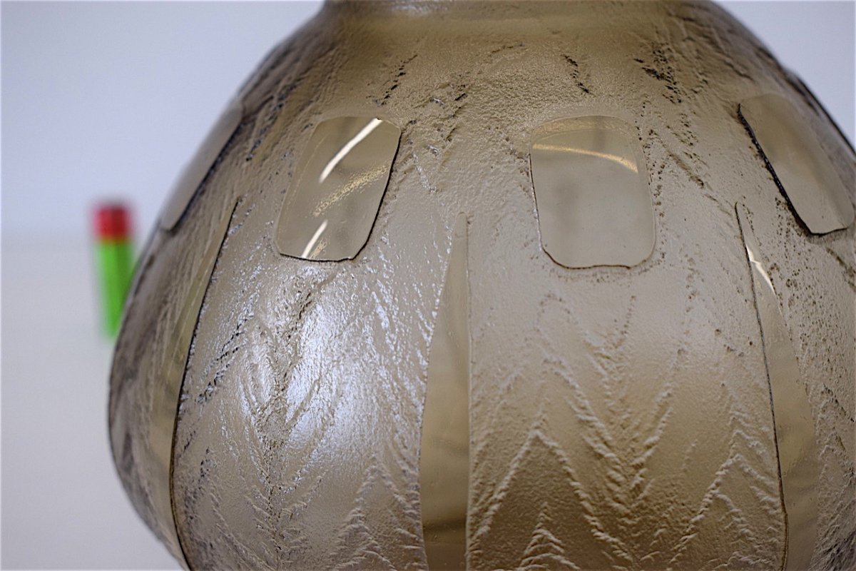 Art Deco Vase Cleared With Acid Signed Verrex Maison Schneider 1925 1930 XX Ref144-photo-4