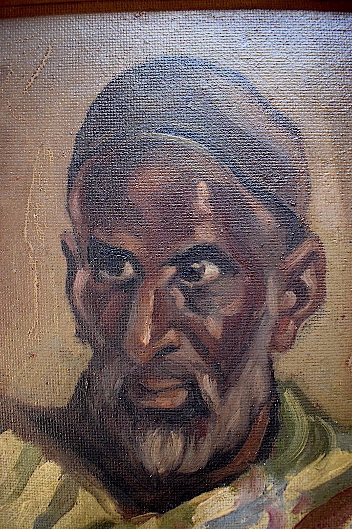 Signé S Zakarian Portrait Homme Orientaliste XX RT295-photo-3