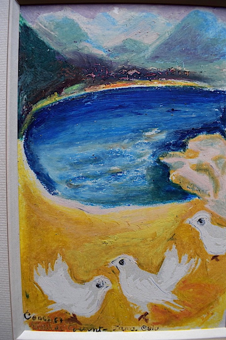 Matilde Grant  signé Marine Oiseaux Argentine  Symboliste XX RT296-photo-2