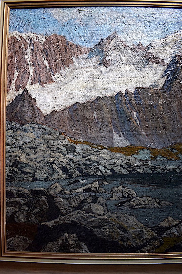 Léopold Scheiring Paysage de Neige Montagne Alpes lac Eychauda  les écrins  XX RT300-photo-3