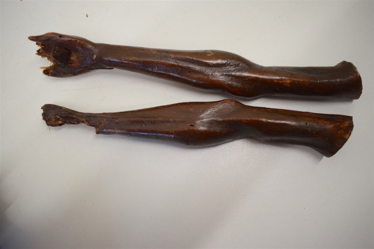 Christ In Carved Wood XVII 17th Religion Christianity 54 Cm Carved Wood Ref250-photo-7
