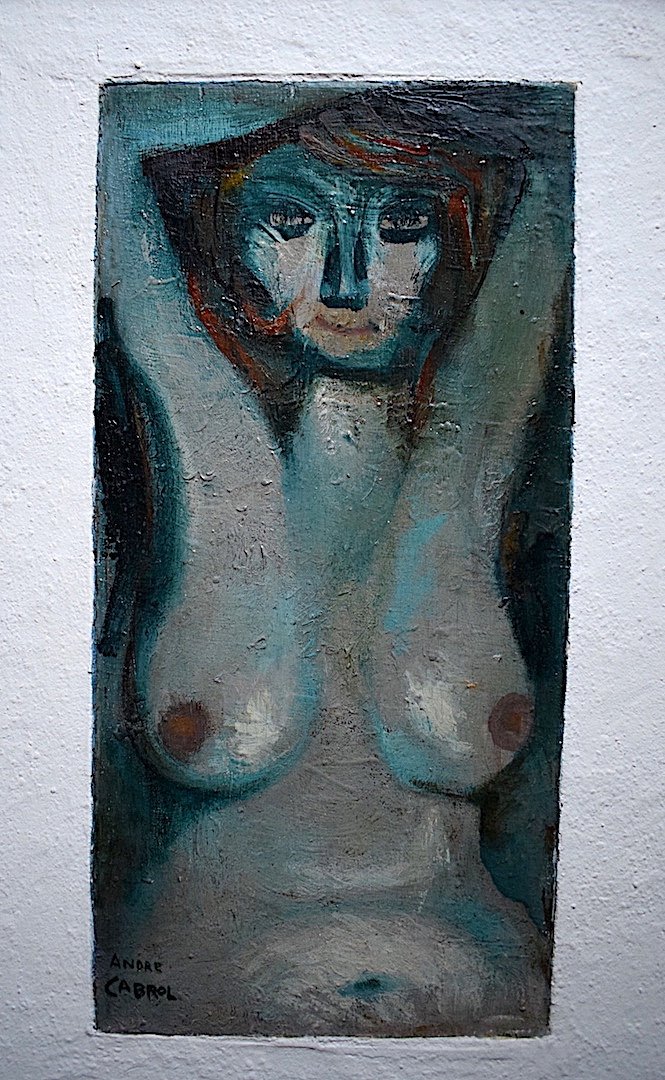André Cabrol Nu Féminin Expressionniste Fauve XX RT418-photo-2