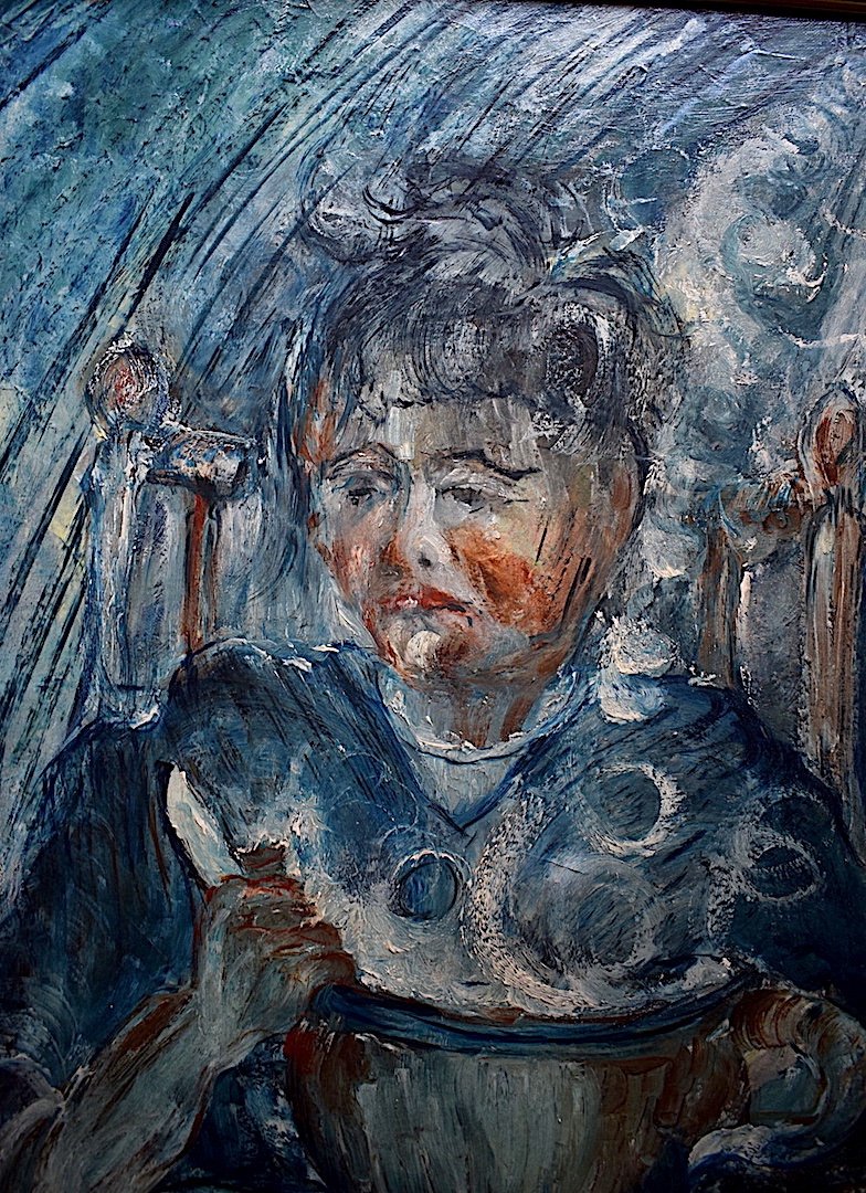 Louis Teppa Painter Of Montmartre Character Portrait Woman Expressionist XX Rt429-photo-2