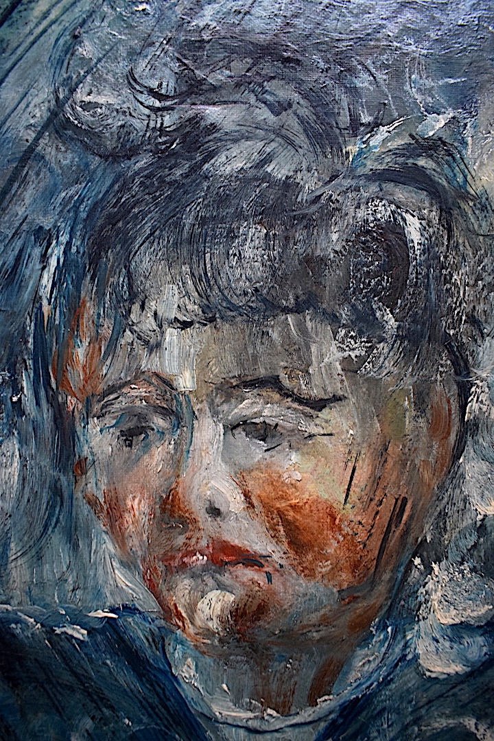 Louis Teppa Painter Of Montmartre Character Portrait Woman Expressionist XX Rt429-photo-3