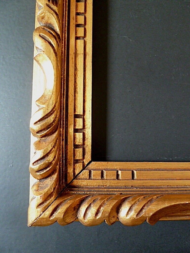 Frame 1910 1920 Gold Art New Art Deco 40 X 30 cm Ref C615-photo-5