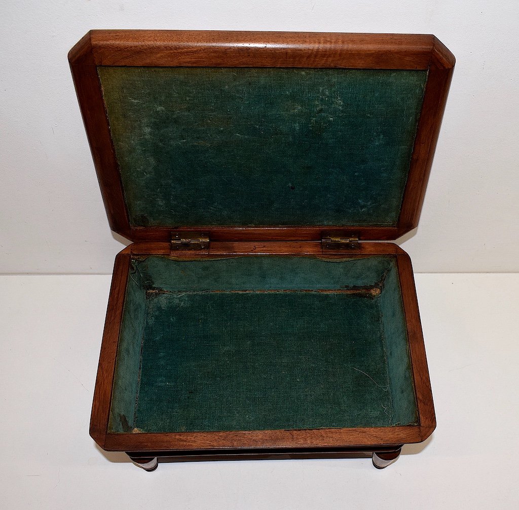 * Curiosité Coffret Boite Billard Français Miniature Travail De Maitrise XIX ème Ref331-photo-4