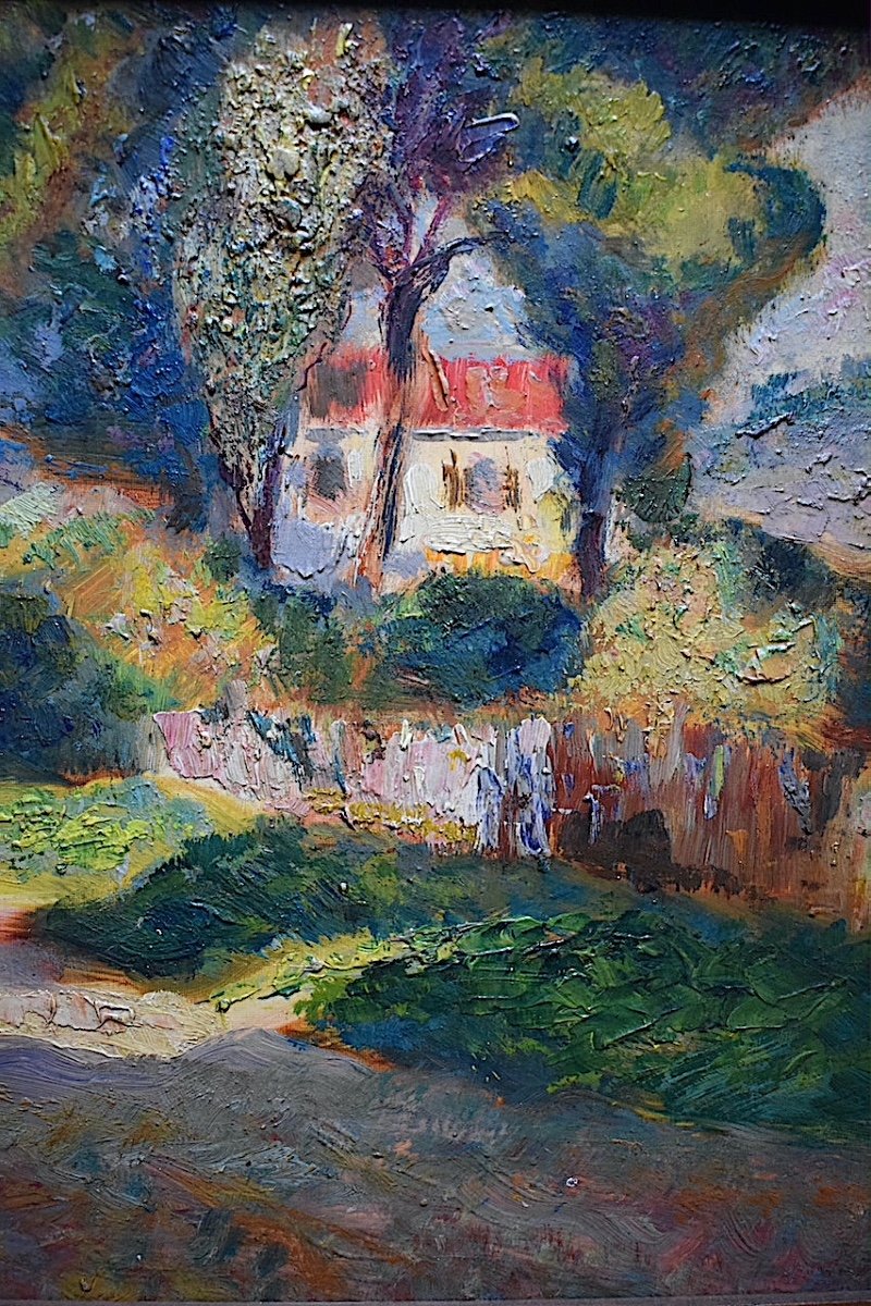 Victor Senchet Environs de Toulon Paysage Provençal Provence Impressionniste XX RT530-photo-3