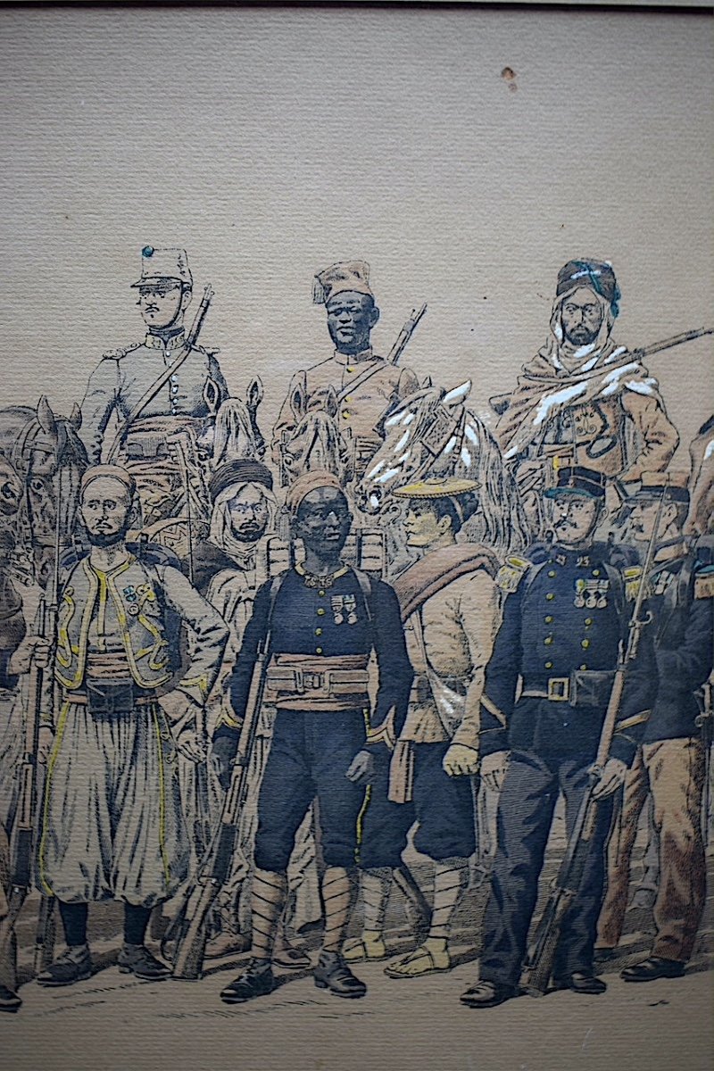 Charles Brun lithographie soldats uniformes militaires militaria guerre de 1914 -1918 RT559-photo-5