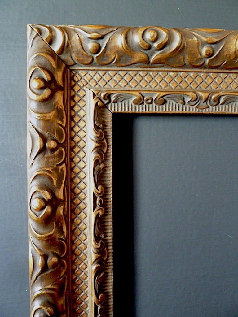 Frame Around 1910 1920 Art Nouveau 33 X 26 Cm Ref C661-photo-3