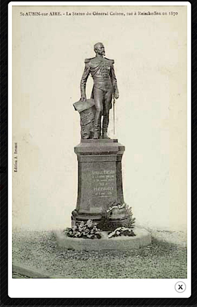 Bronze Sculpture Of General Colson By Laurent Marqueste Military War 1870 Ref 372-photo-1