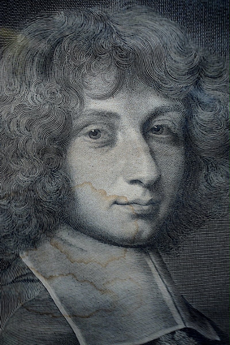 Burin Engraving By Robert Nanteuil Portrait Of Jules Paul De Lionne XVII 1667 Rt591-photo-3