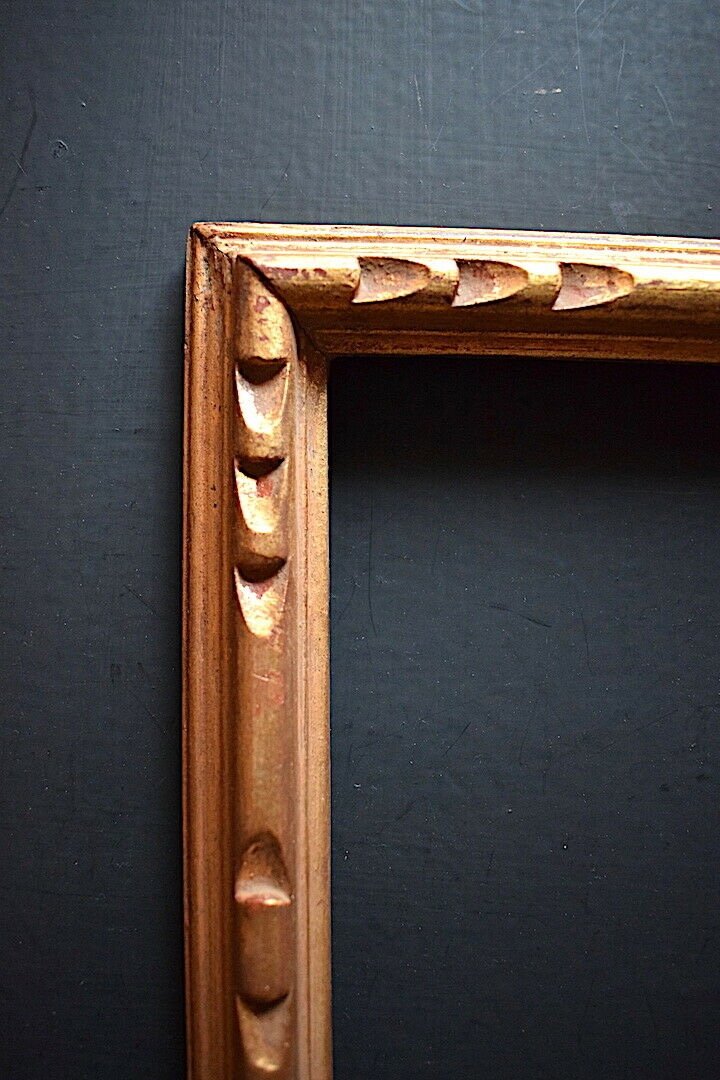 Frame Years 1920 1930 Golden 30 X 24 Cm Ref C885-photo-3