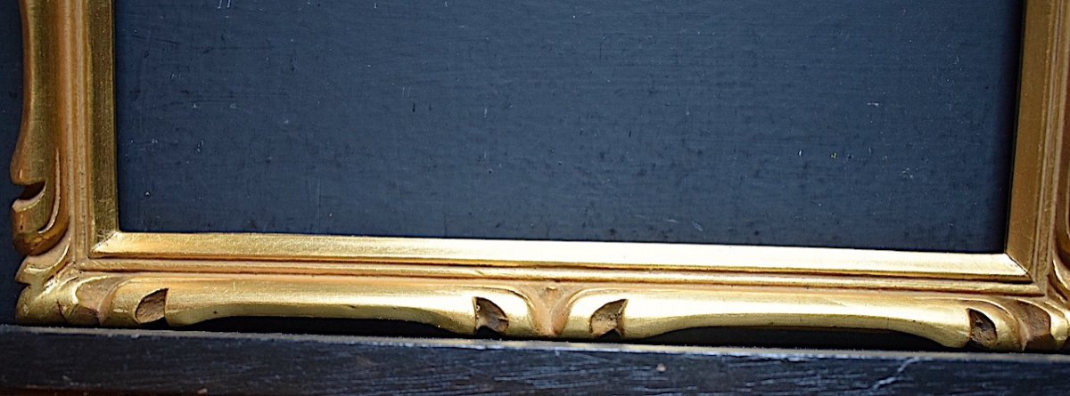1930s Golden Frame Rebate: 30 X 24 Cm Frame Ref C1008-photo-3
