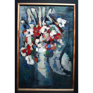 Still Life Bouquet Of Flowers Unsigned XX Rt633