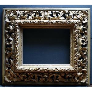 Frame XIX Italian Openwork Rebate 35 X 27 Cm Format 5f Frame Ref C1068