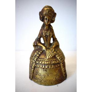 Bell Table Bell In Bronze Queen Marie Antoinette Ref559