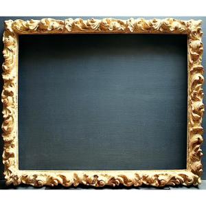 Golden Frame Louis XIII Style Rabbet 64.5 X 52 Cm Frame Ref C1109