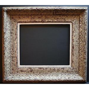 Cadre XIX Peint  Feuillure 46 x 38 cm Format 8F  Montparnasse Ref C1119