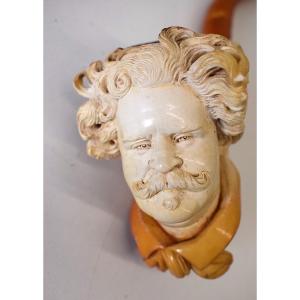 Ecume And Amber Pipe 19th Century Alexandre Dumas Writer Ref637