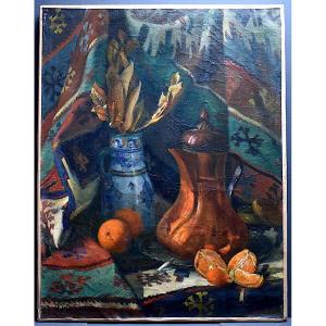 Marie Dominique Siciliano Orientalist Still Life 20th Century Rt963