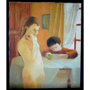 Rafael Alonso Spanish Young Children 20th Century Rt1363