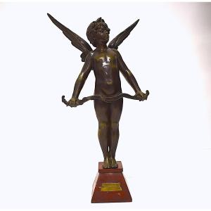 Auguste Moreau, Mythology: Victorious Cupid, God Of Love, Ref. 1152